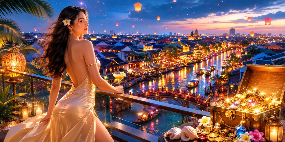 Đèn lồng Hà Nội về đêm – bảo mật tài khoản cá cược trực tuyến